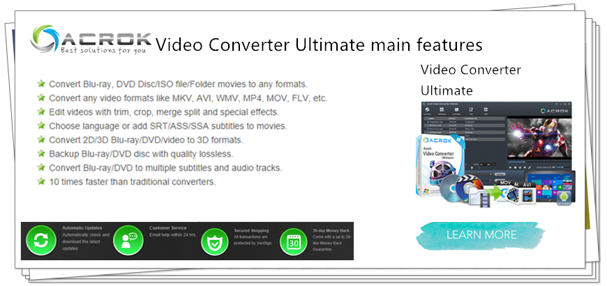 Acrok Video Converter Ultimate Crack