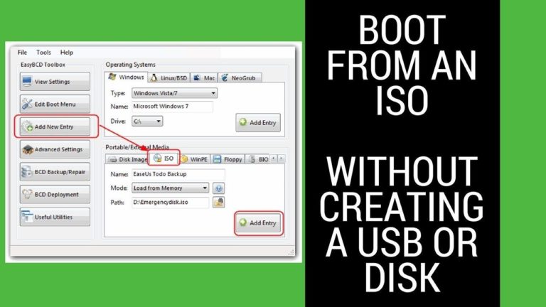how to make a partition bootable EasyBCD 2.2