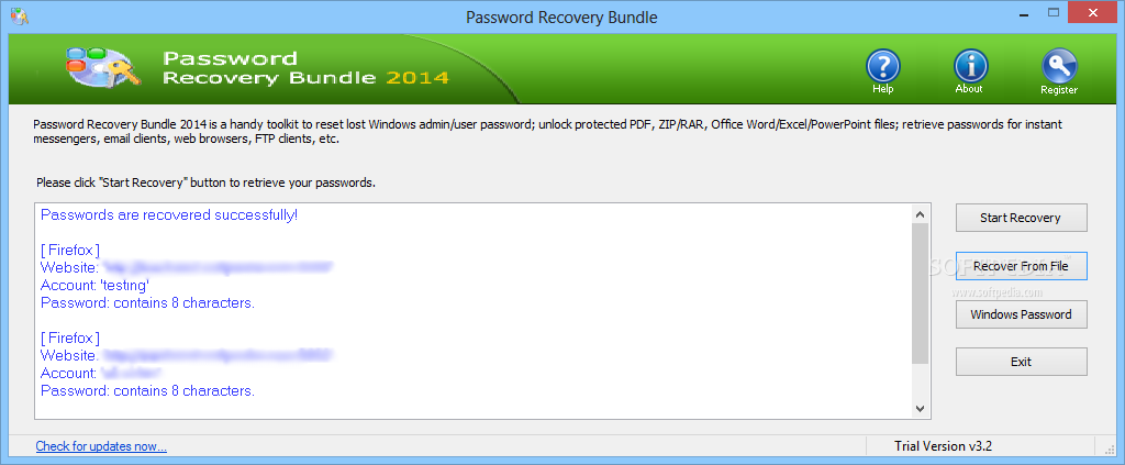 Password Recovery Bundle Crack