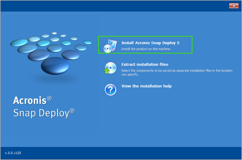 Acronis Snap Deploy 5 Crack