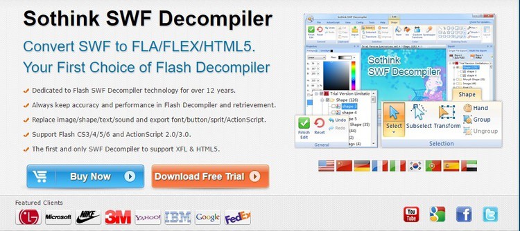 sothink swf decompiler