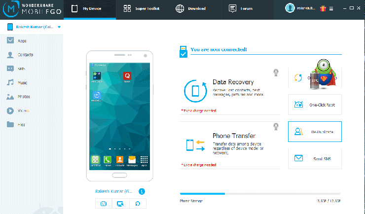 Wondershare MobileGo Key