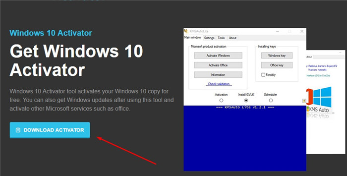 Windows 10 Activator