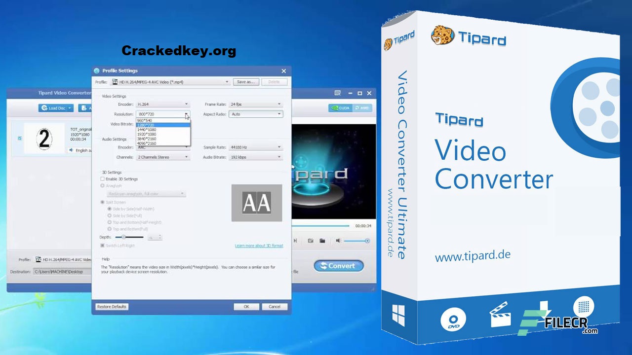 Tipard Video Converter Crack Download